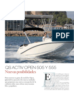 Quicksilver Activ 505 555 Open Con Mercury f80 y 115 Efi Skipper