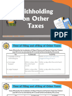 Withholding On Other Taxes