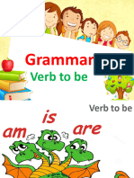 Grammar Verb To Be Flashcards - 132470