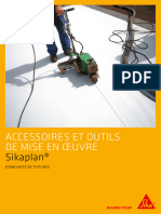 Dépliant Sikaplan - Accessoires-Mise - en - Oeuvre - 2016 VO BDF