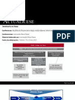 Auditoría Financiera Bajo Estándares Internacionales