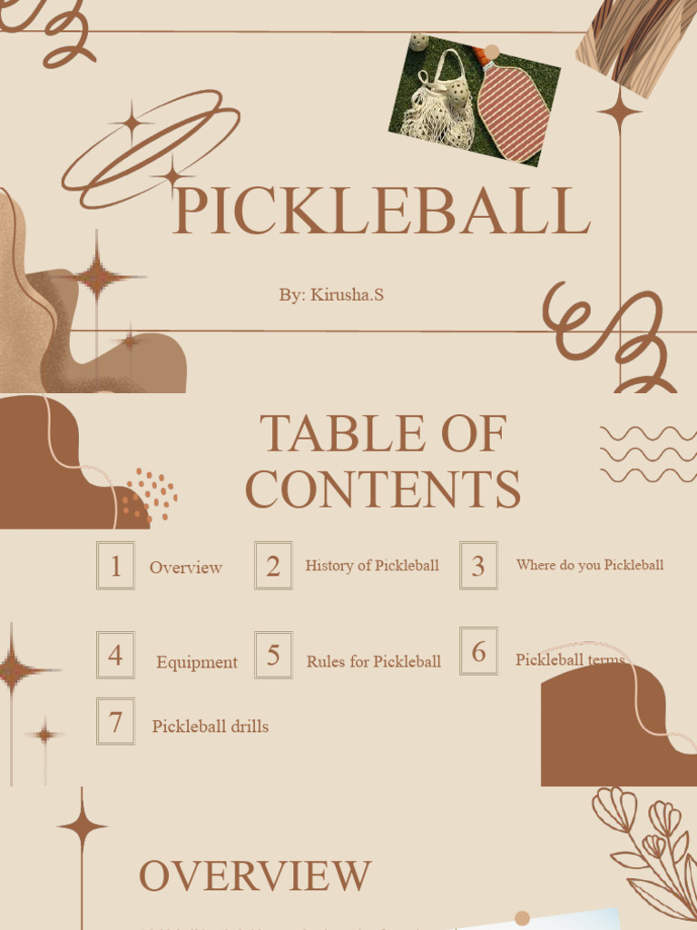 Essential Guide to Pickleball Basics | PDF | Ball Games | Sports