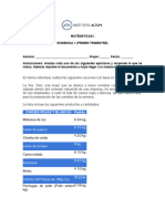 Evidencia 1 - 1er Modulo