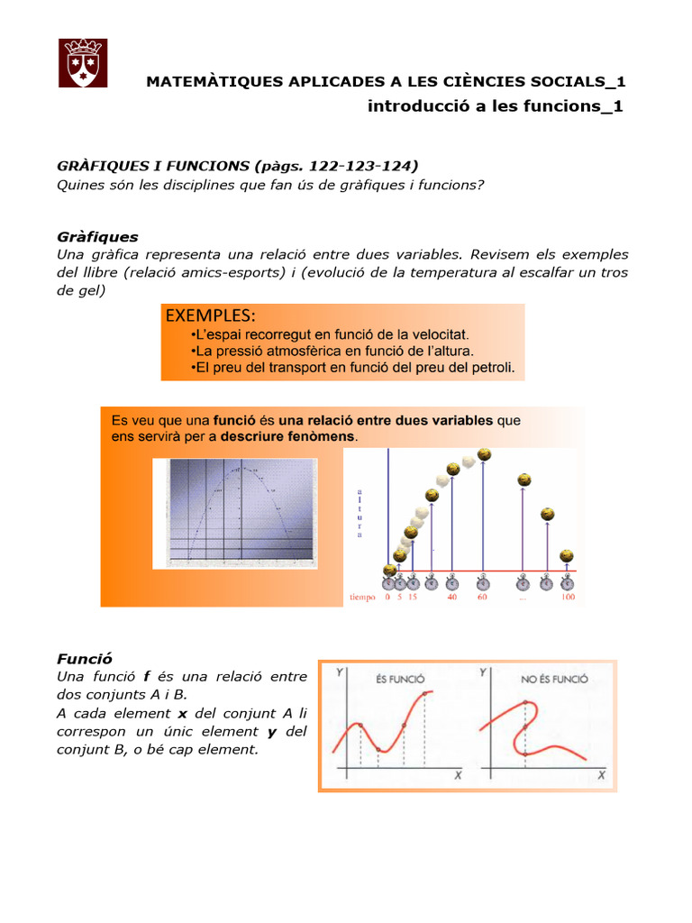 3621 - Introduccio - A - Les - Funcions - 1 2 | PDF