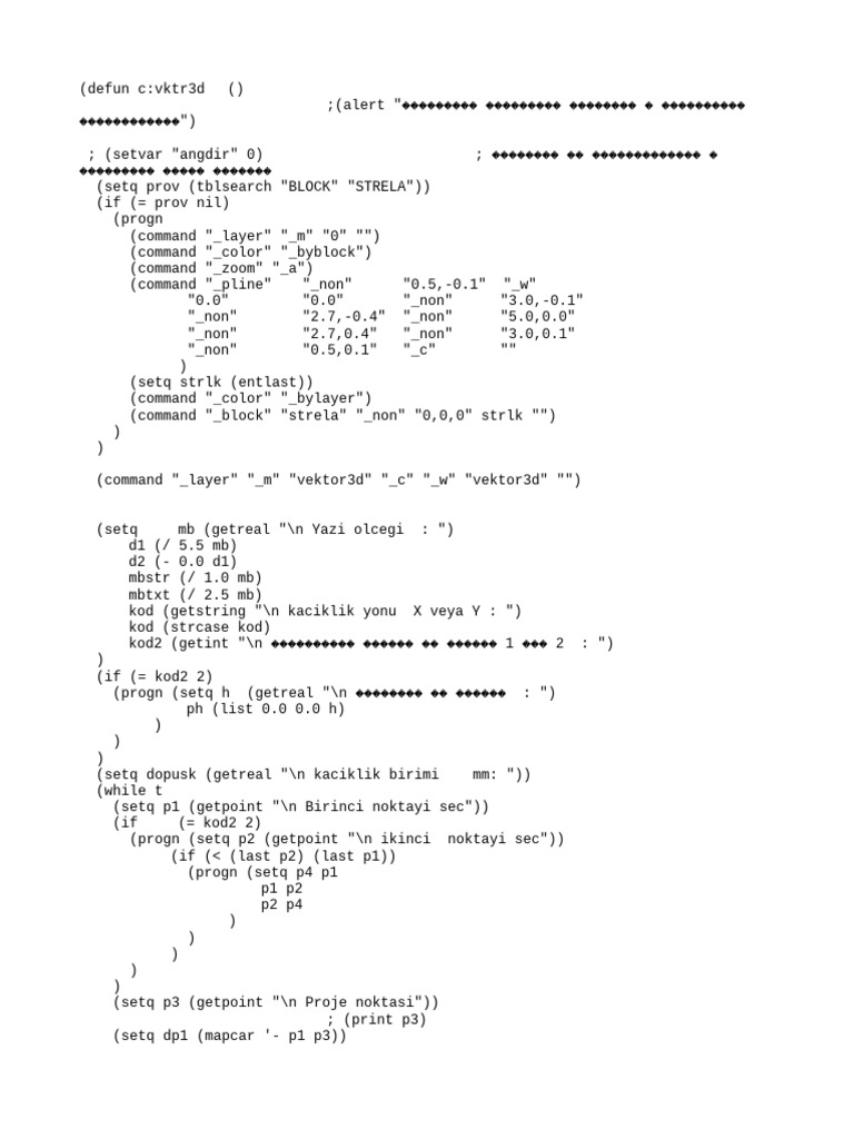 Lisp Kaciklik v2 | PDF