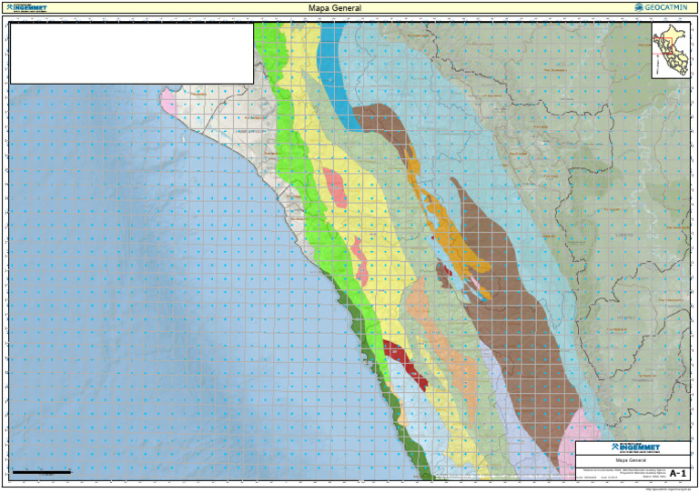 General Map with Coordinates Data | PDF