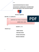 Rapport de Stage D'immersion