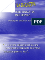 Ce Este Educatia Incluziva