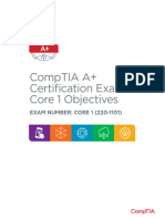 Comptia A 220 1101 Exam Objectives (5 0)