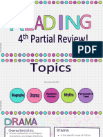 Reading Review 4th Paertial