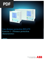 02 SEP671 REL670 Exercise 1 Distance Protection Characteristics