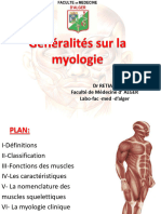 Generalites Sur La Myologie DR Retia