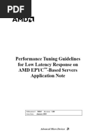 Performance Tuning Guidelinesfor Low Latency Response