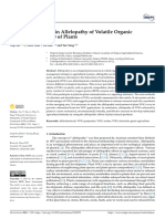 Advances in Allelopathy of Volatile Organic. 2021