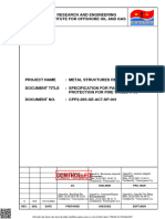 CPP2-265-GE-AC7-SP-001 - 0 - Specification For Passive Fire Protection For Fire Walls Class H-60