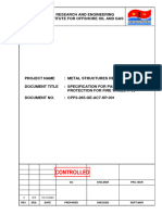 Specification For Passive Fire Protection For Fire Walls Class H-60