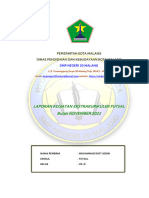 Ekskul Futsal Bulan November 2022