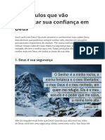 5 Versículos Que Vão Aumentar Sua Confiança em Deus