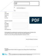 B. Format Surat Izin Pimpinan