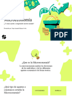 Presentación Financiera Ilustrada Verde