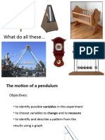 Pendulum Investigation
