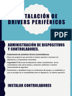 Instalación de Drivers Periféricos.