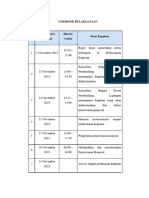 Logbook Pelaksanaan