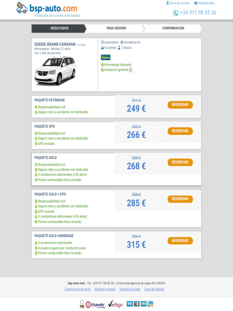BSP Auto - Alquiler de Coches | PDF | Vehículo de motor | Vehículos