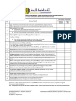 Senarai Semak - Borang Penyerahan Awal Laporan Kertas Projek - Disertasi