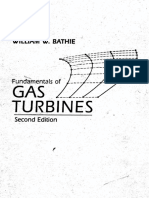 Fundamentals of Gas Turbines by William W. Bathie Bathie
