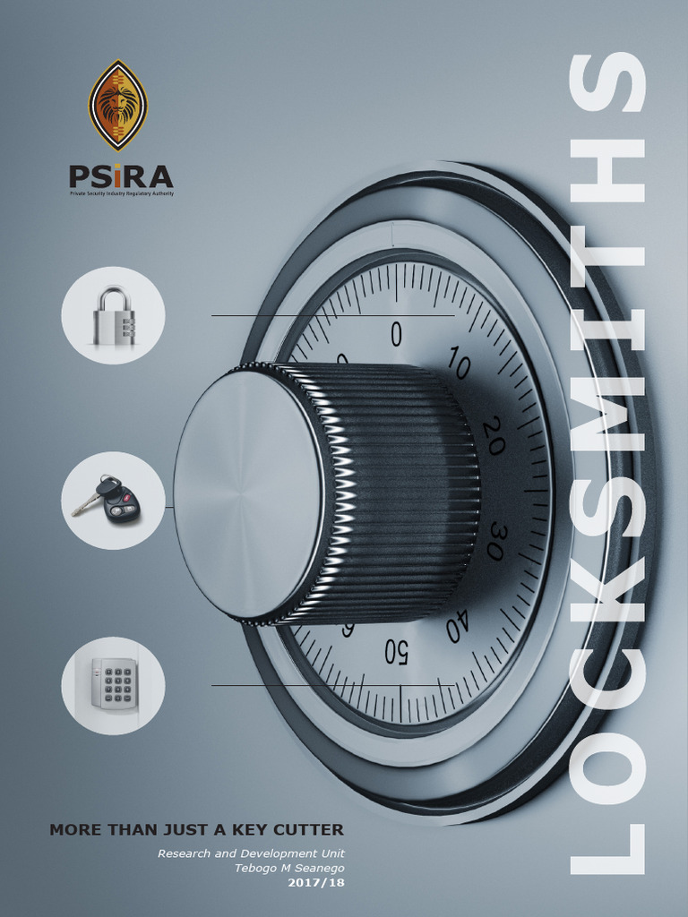 Regulation and Future of Locksmithing | PDF