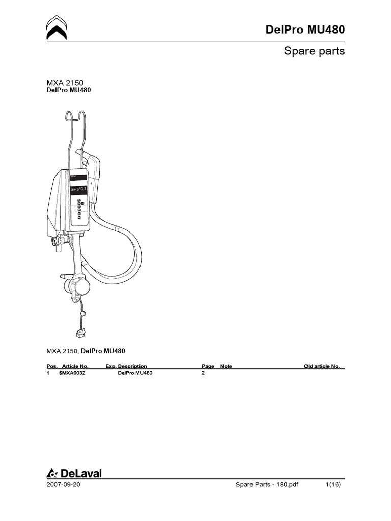 Spare Parts - 180 | PDF | Mechanical Engineering | Equipment