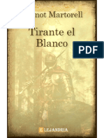 Tirante El Blanco-Joanot Martorell