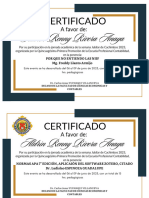 Certificado: Aldrin Renny Rivera Anaya