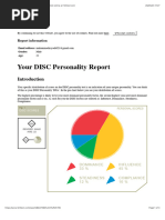 DISC Personality Test Result - Free DISC Types Test Online at 123test