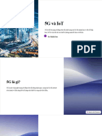 5G Và Iot: by Thinh Luu