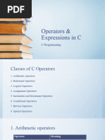 Unit 1 - CH 3.operators and Expressios