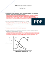 Well Productivity and Enhancement - Last Day Quiz - Questions Biha