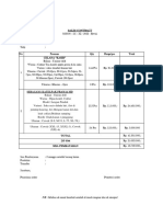 Sales Contract