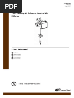 User Manual: Zero Gravity Air Balancer Control Kit