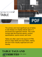 HTML Table