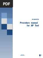 W-CA800758-01 - Procedure Manual For AP Tool