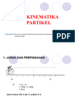 Kinematika Partikel