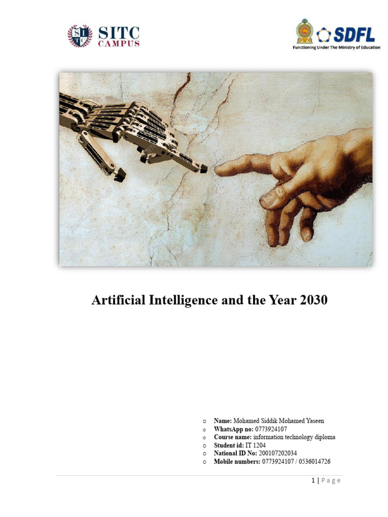 AI Insights and Predictions for 2030 | PDF | Intelligence (AI ...