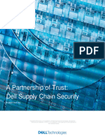 A Partnership of Trust - Dell Supply Chain Security
