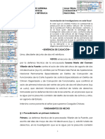 Acumulacion de Investigaciones en Sede Fiscal