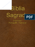 Bíblia Sagrada Interlinear Português - Hebraico