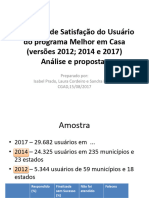 Pesquisa de Satisfação Sus - Sad