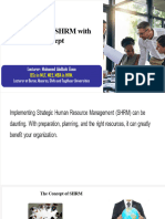Implementing SHRM