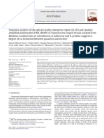 2011 Sequence Analysis of The Spliced-Leader Intergenic Region (SL-IR) and RAPD